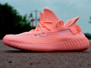 yeezy 桃红色 350 V2 男女同款运动鞋