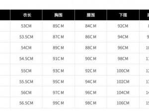 日本一码二码三码的穿着建议：如何选择合适的尺码