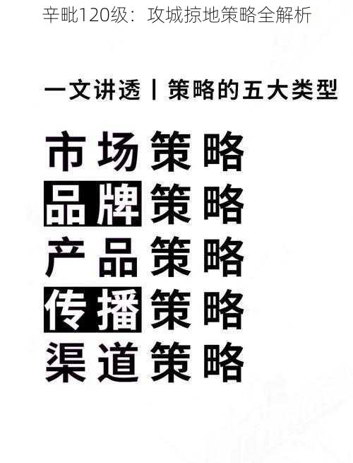 辛毗120级：攻城掠地策略全解析