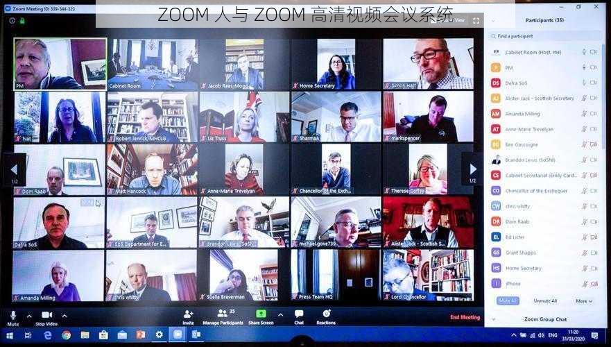 ZOOM 人与 ZOOM 高清视频会议系统