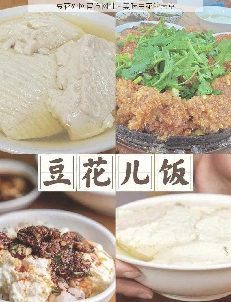 豆花外网官方网址 - 美味豆花的天堂