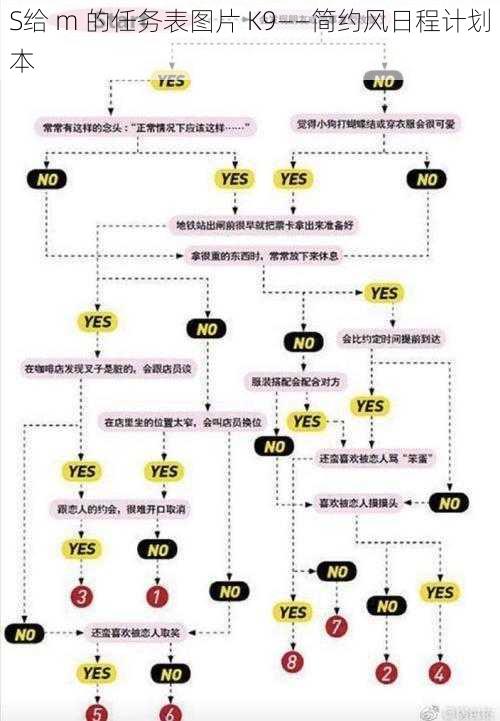 S给 m 的任务表图片 K9——简约风日程计划本