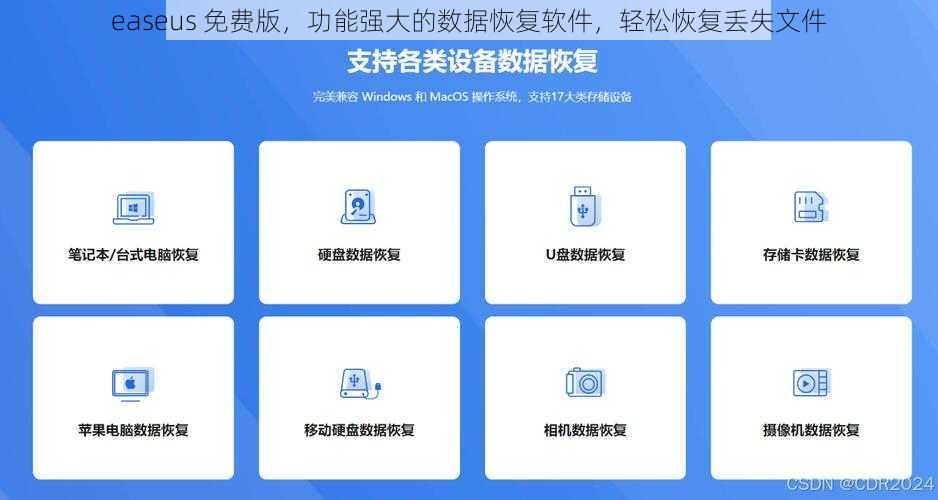 easeus 免费版，功能强大的数据恢复软件，轻松恢复丢失文件