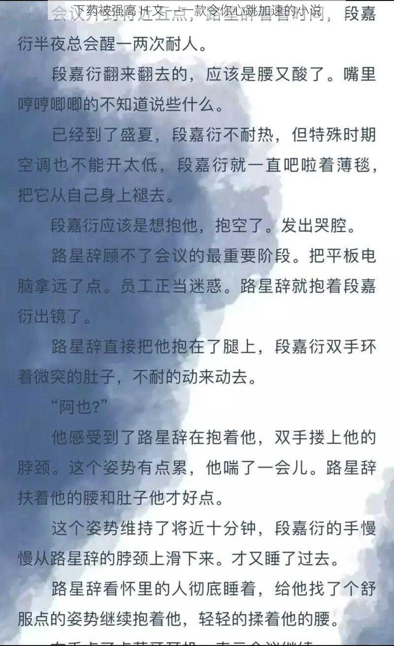 下药被强高 H 文——一款令你心跳加速的小说